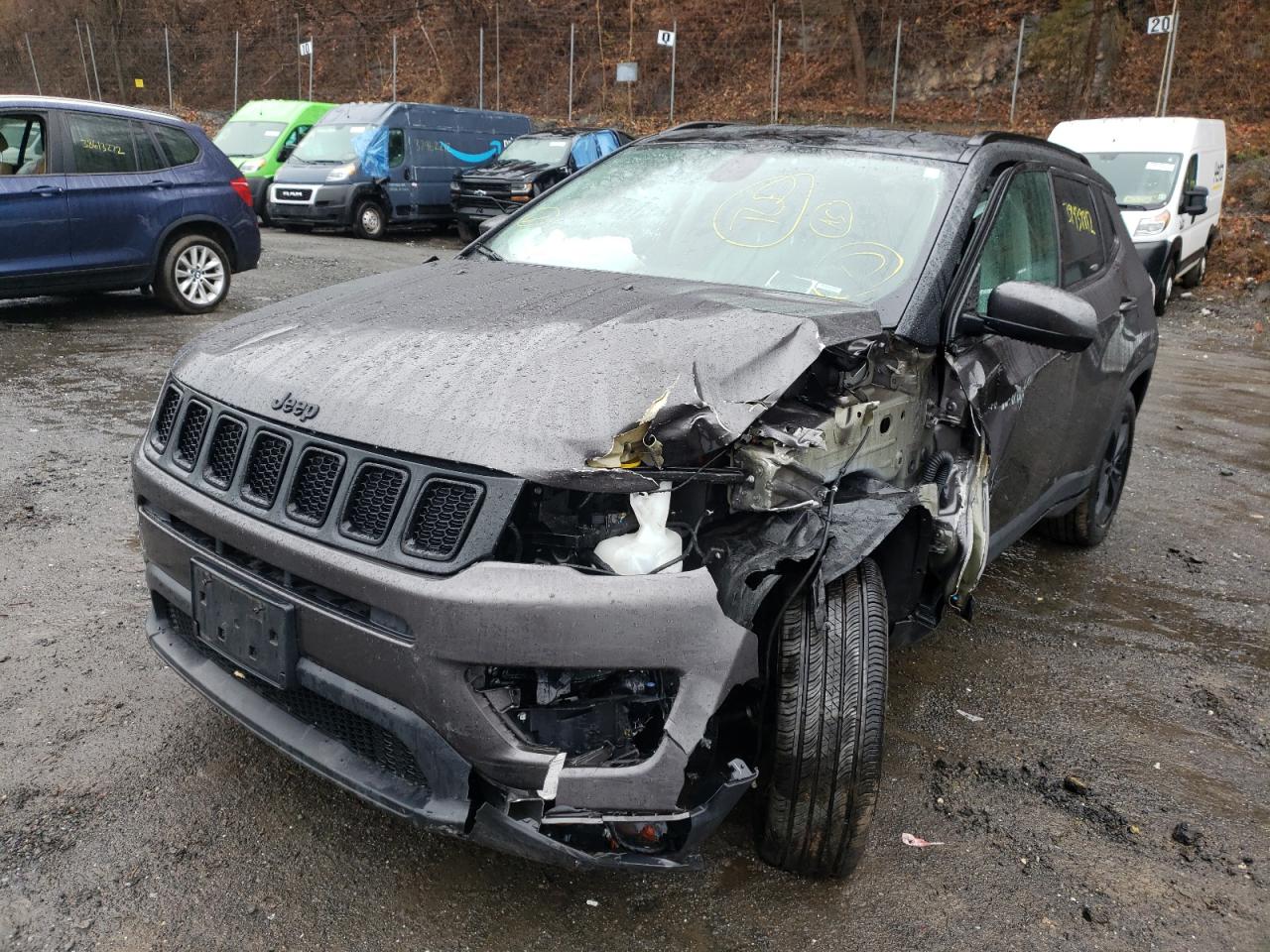 Photo 2 from auction – 2019 JEEP COMPASS LA with VIN 3C4NJDBB1KT838939