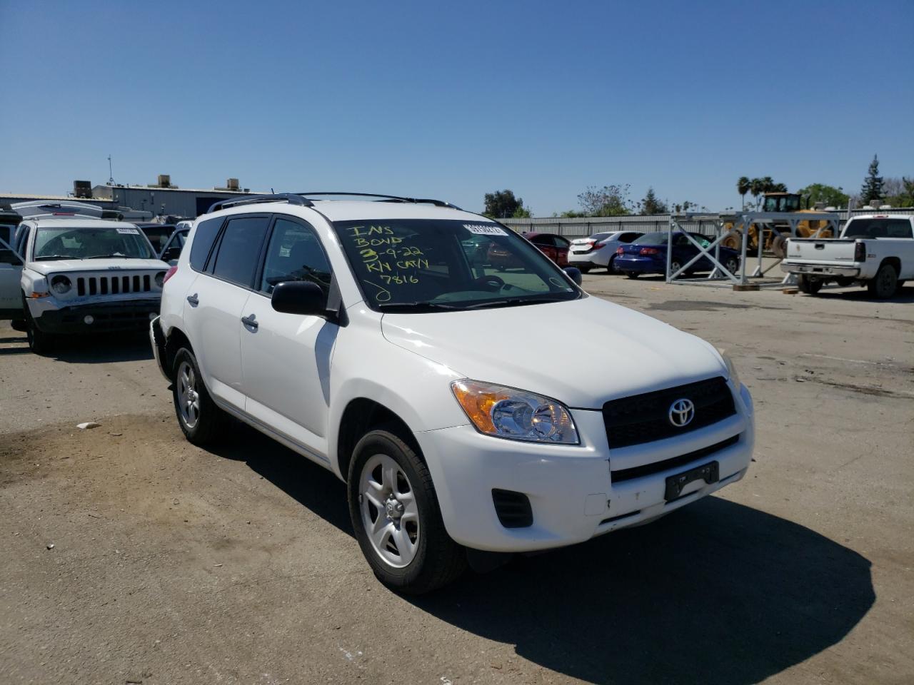 TOYOTA RAV4 2012 with VIN 2T3BF4DV3CW197816 - Photo from auction