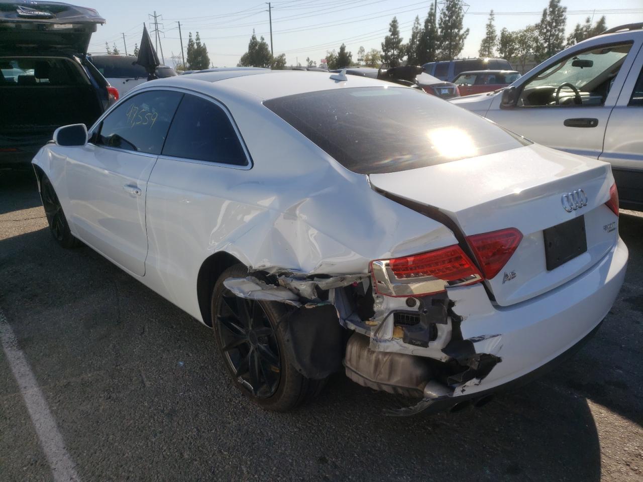 Photo 3 from auction – 2014 AUDI A5 PREMIUM with VIN WAUCFAFR6EA023174