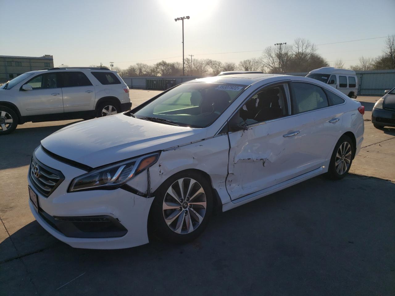 Photo 9 from auction – 2016 HYUNDAI SONATA SPO with VIN 5NPE34AF4GH375555