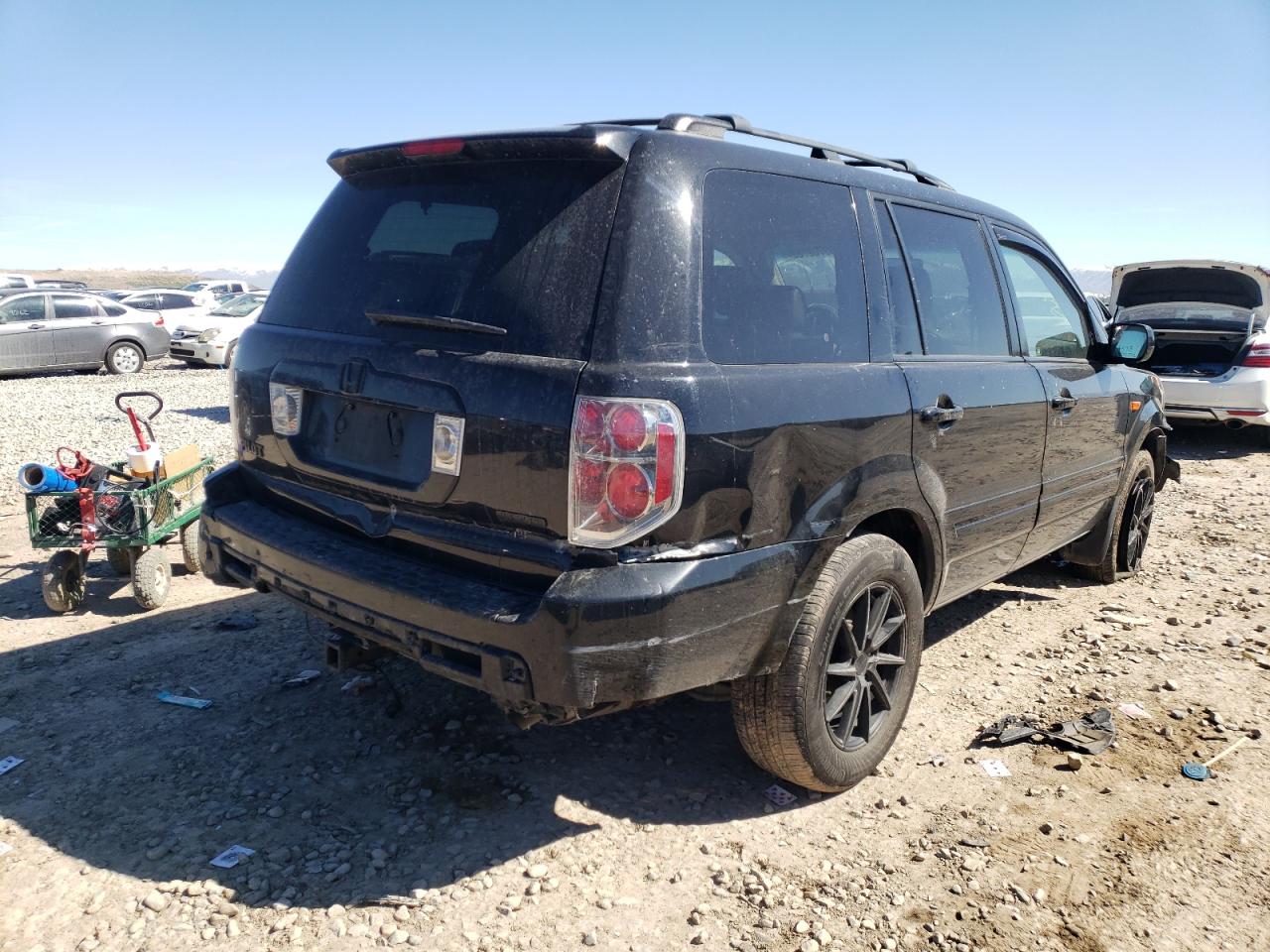 Photo 4 from auction – 2008 HONDA PILOT EXL with VIN 5FNYF18508B014744