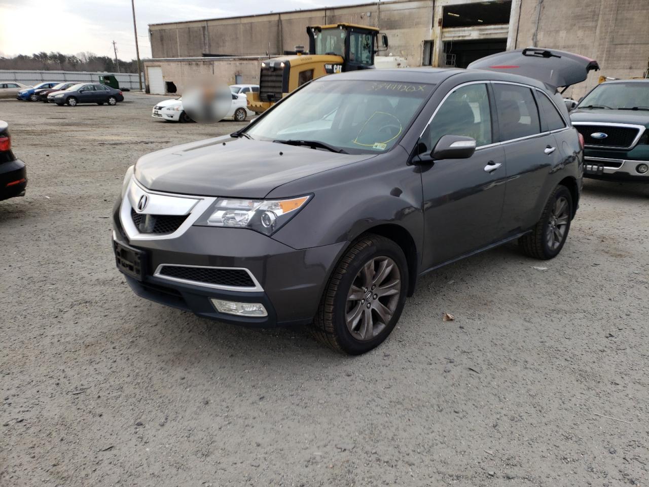 Photo 2 from auction – 2012 ACURA MDX ADVANC with VIN 2HNYD2H87CH528979