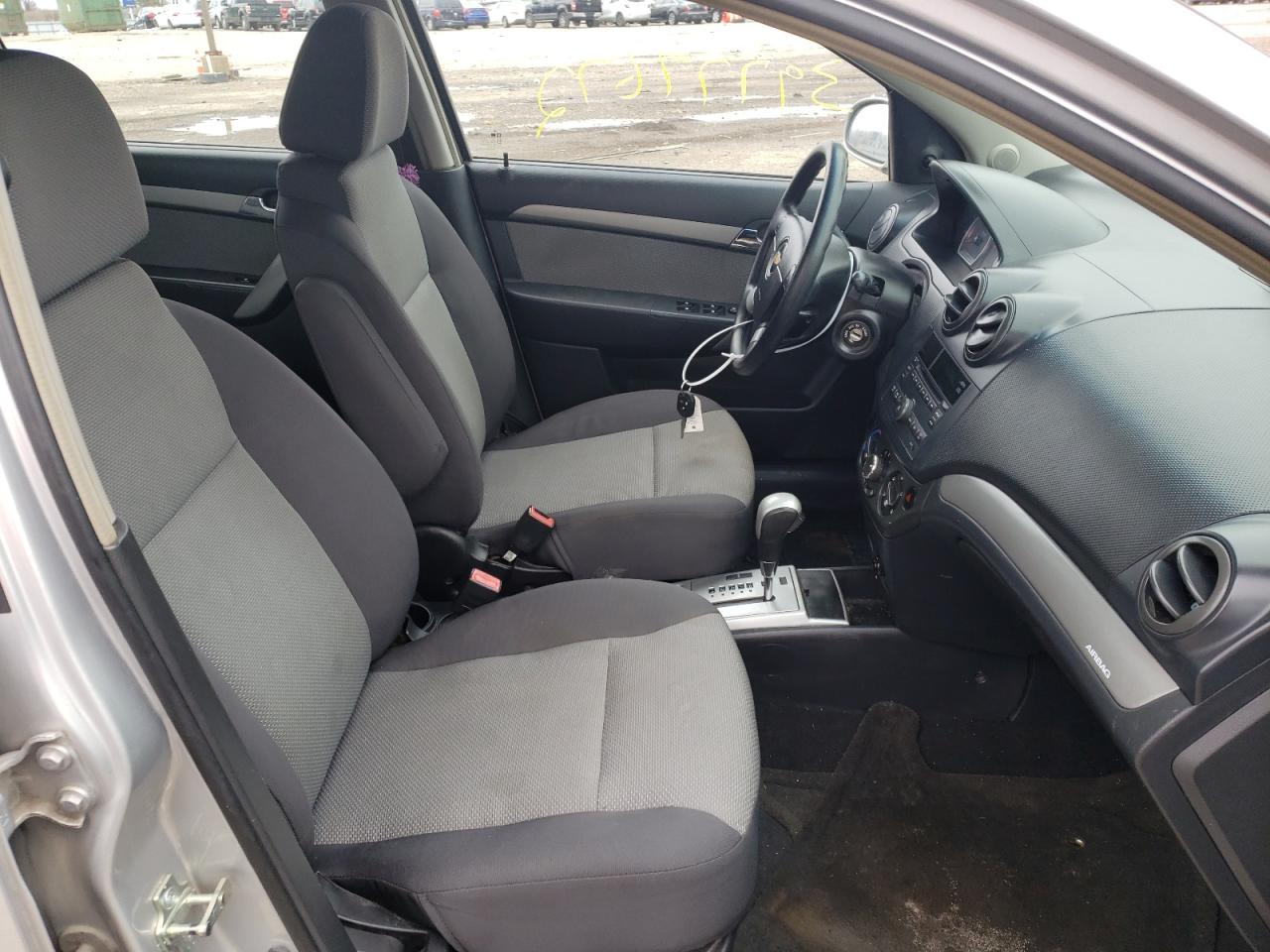 Photo 5 from auction – 2009 CHEVROLET AVEO LS with VIN KL1TD66E79B612440