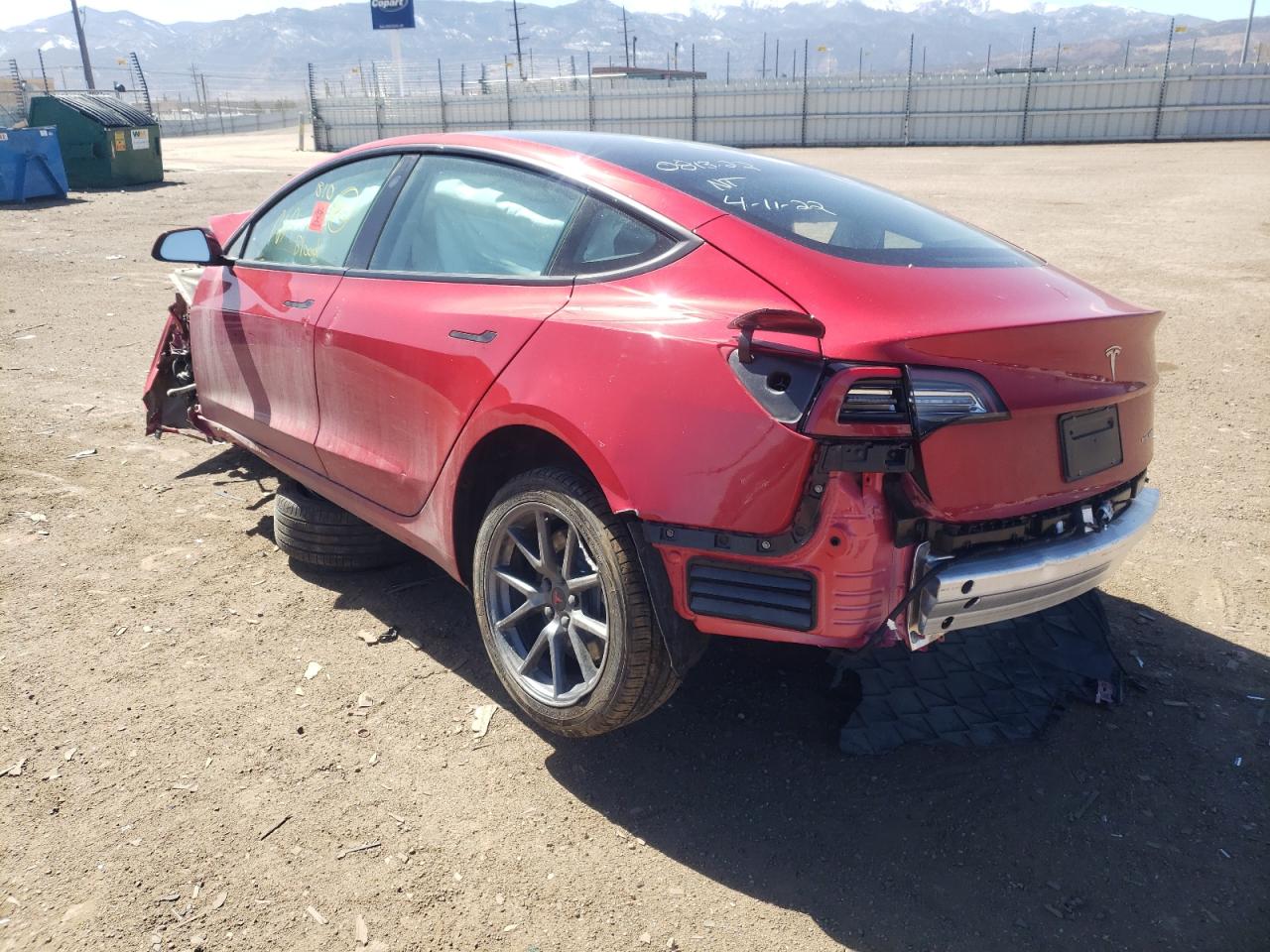 Photo 3 from auction – 2021 TESLA MODEL 3 with VIN 5YJ3E1EB3MF979793
