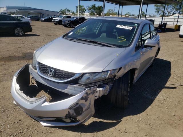 Photo 2 from auction – 2014 HONDA CIVIC EXL with VIN 19XFB2F96EE064452