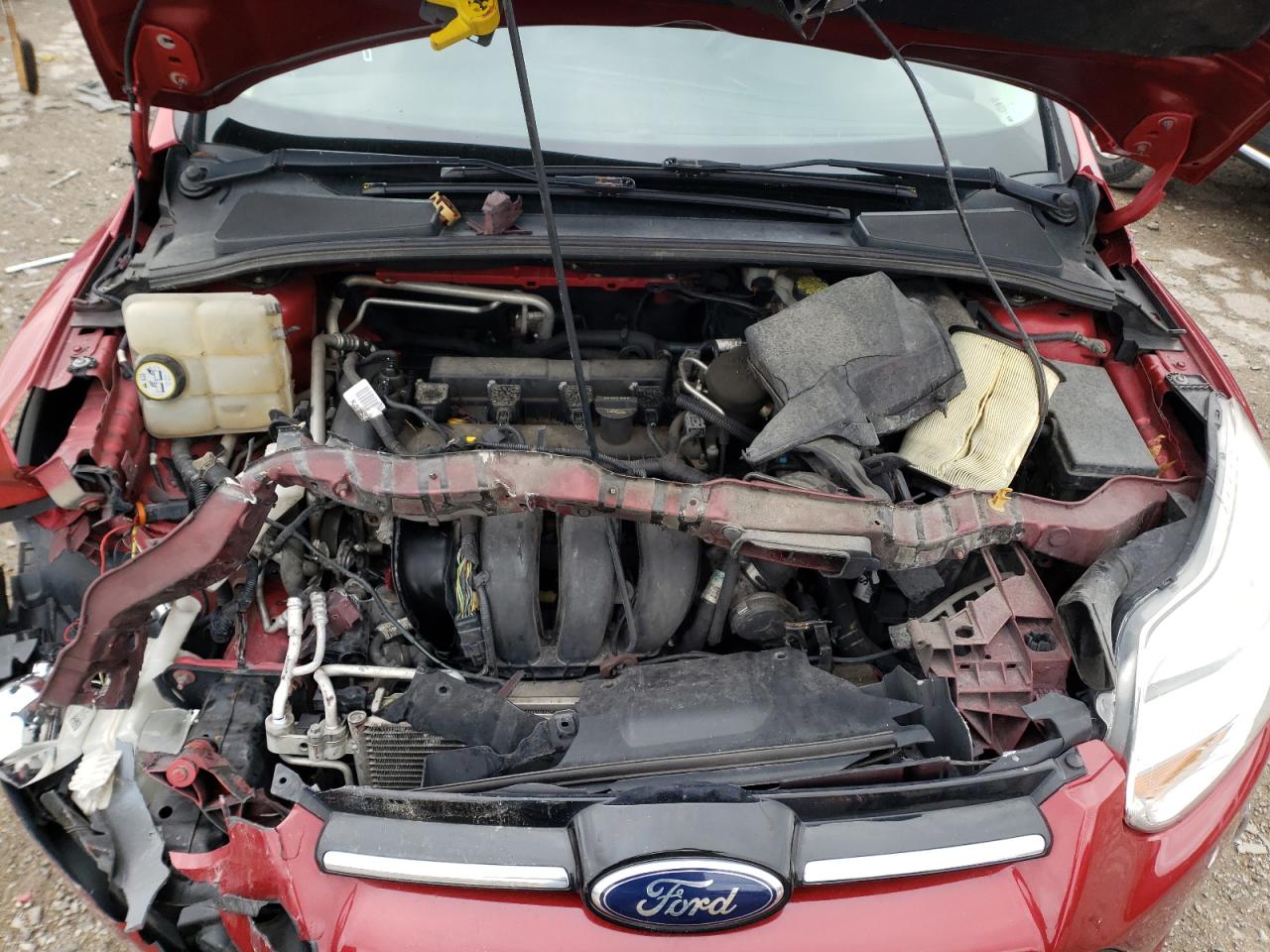 Photo 7 from auction – 2012 FORD FOCUS SEL with VIN 1FAHP3H25CL162351