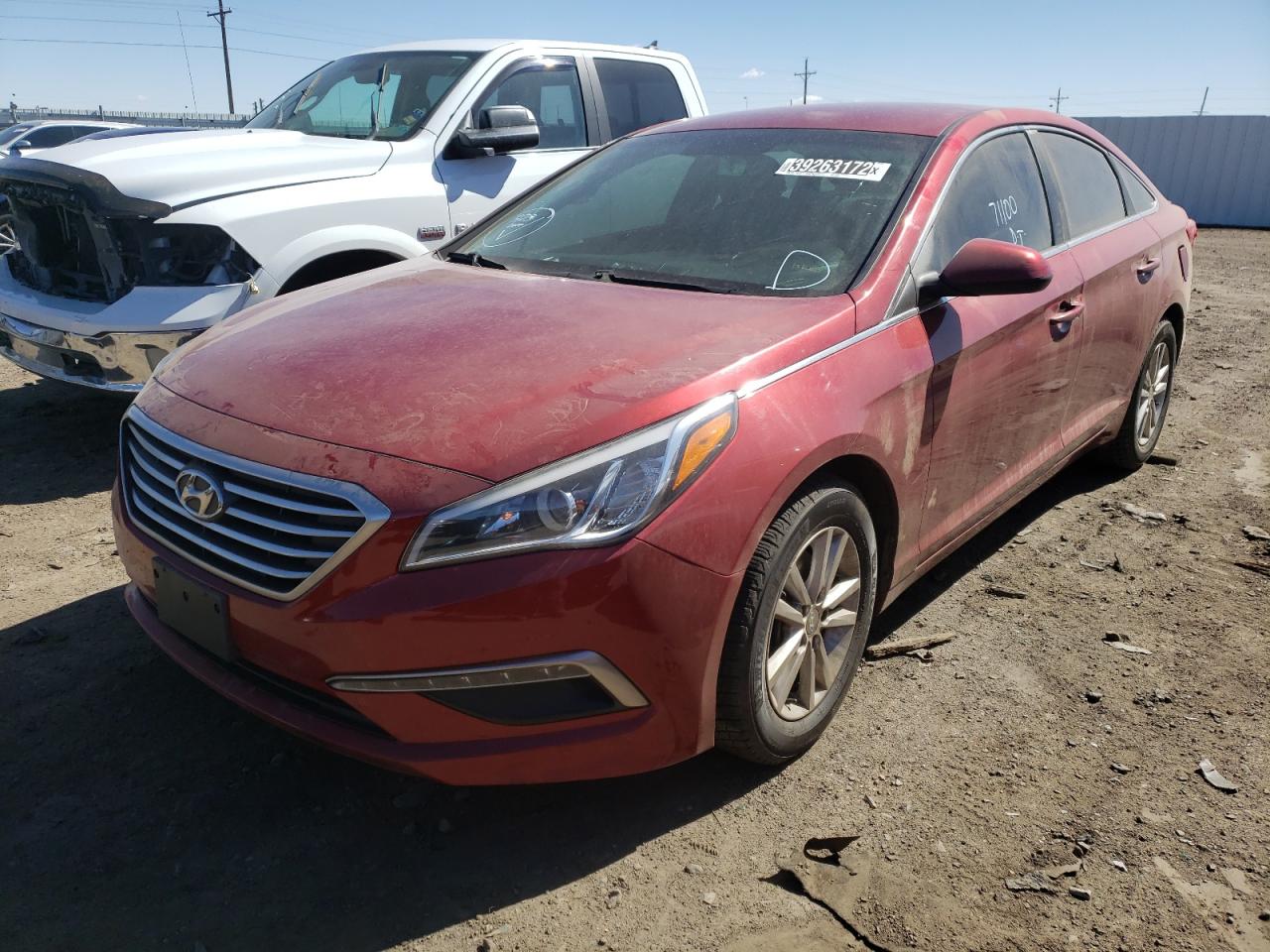 Photo 2 from auction – 2015 HYUNDAI SONATA SE with VIN 5NPE24AF2FH016268