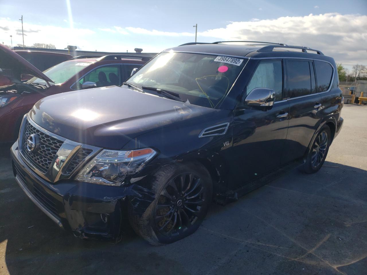 Photo 2 from auction – 2020 NISSAN ARMADA PLA with VIN JN8AY2NF5L9360746