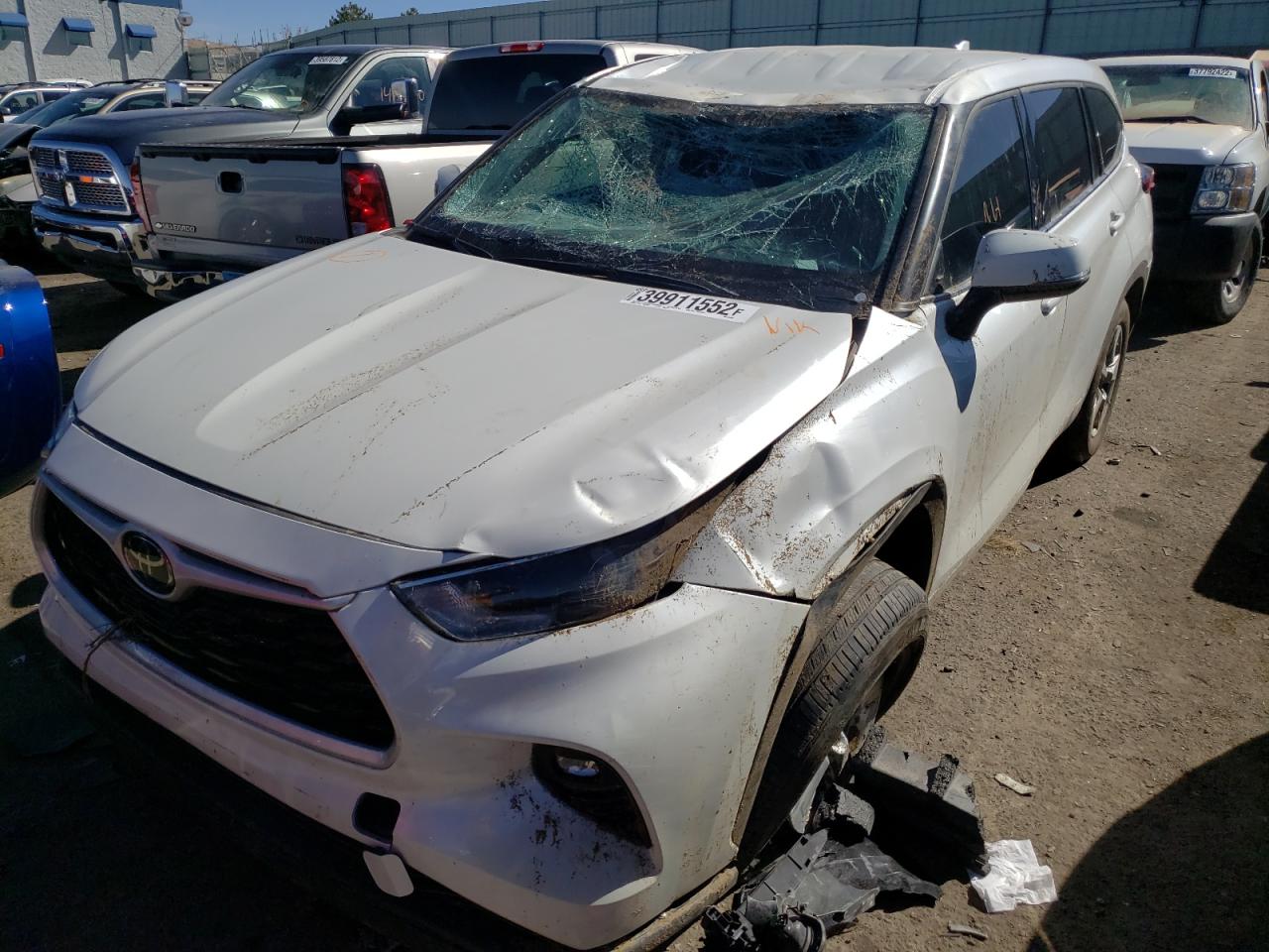 Foto 9 de la subasta – 2021 TOYOTA HIGHLANDER con VIN 5TDZZRAHXMS515337