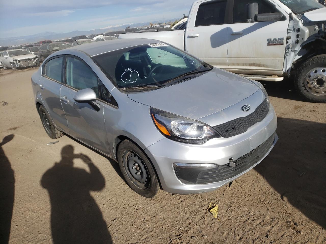 KIA RIO LX 2016 с VIN KNADM4A38G6000869 - Фото с аукциона