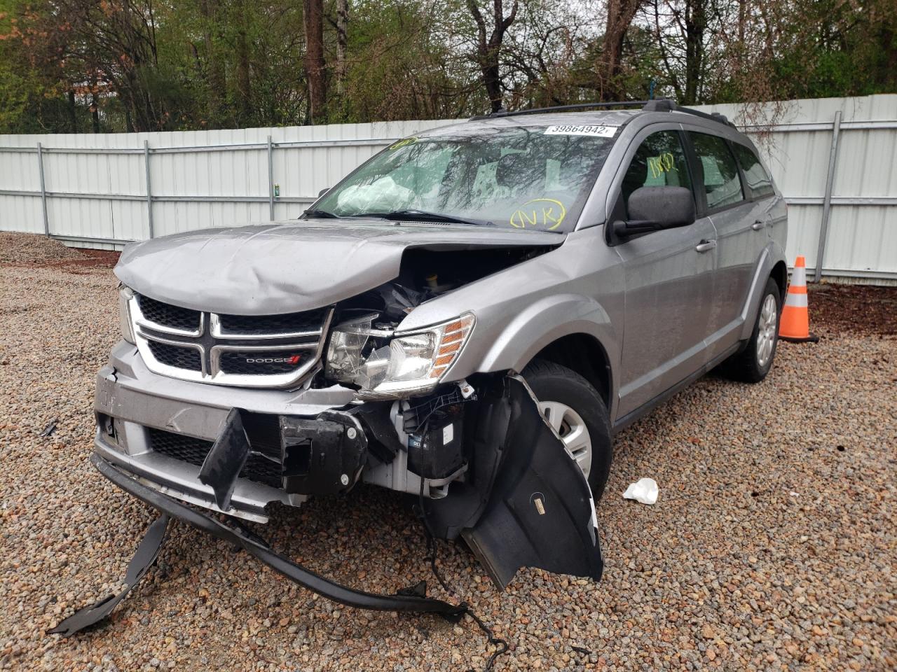 Photo 2 from auction – 2015 DODGE JOURNEY SE with VIN 3C4PDCAB4FT688651