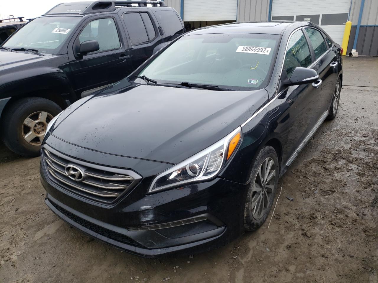 Photo 2 from auction – 2017 HYUNDAI SONATA SPO with VIN 5NPE34AF8HH457161