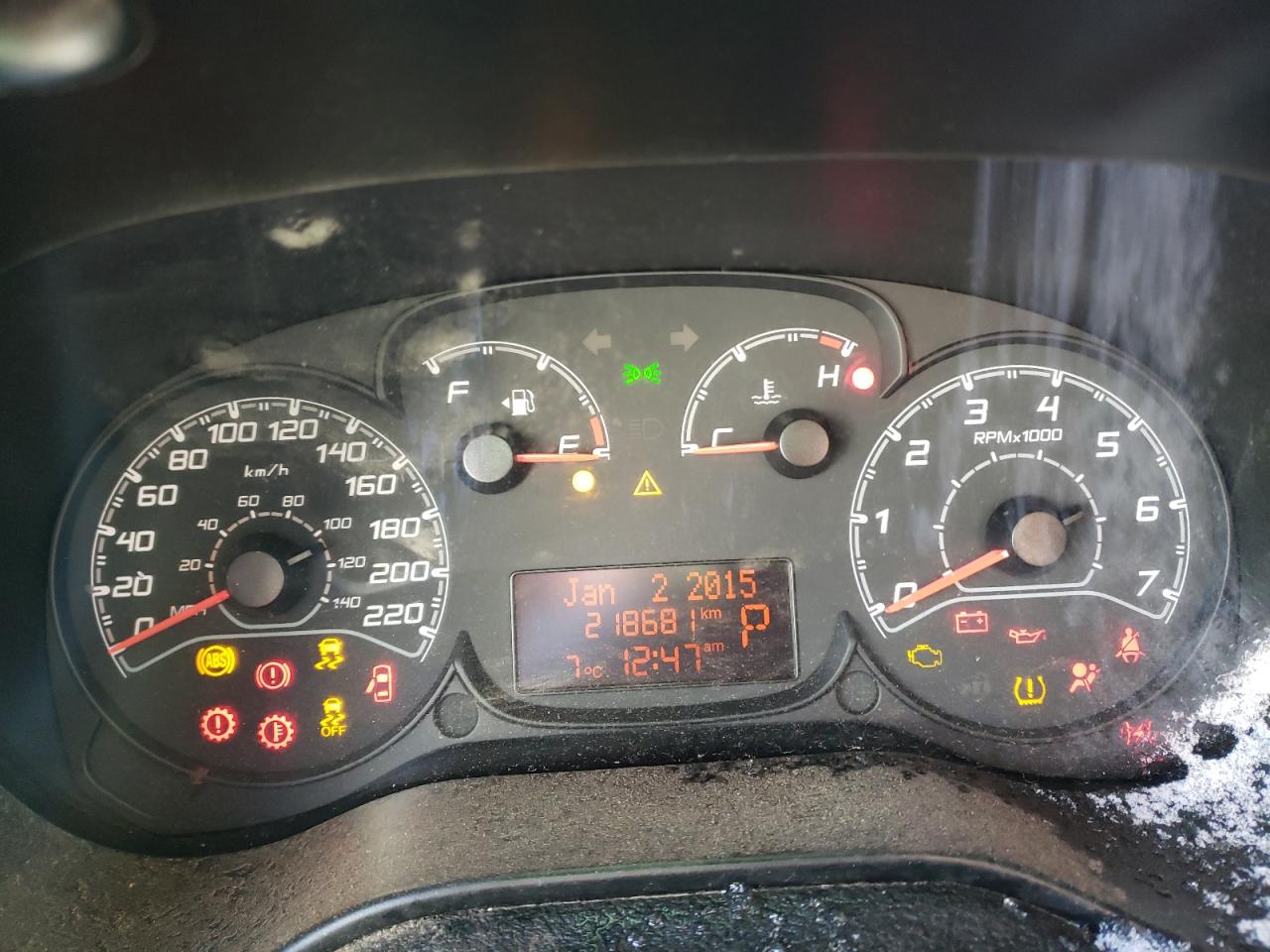 Photo 8 from auction – 2016 RAM PROMASTER with VIN ZFBERFCT8G6C87119