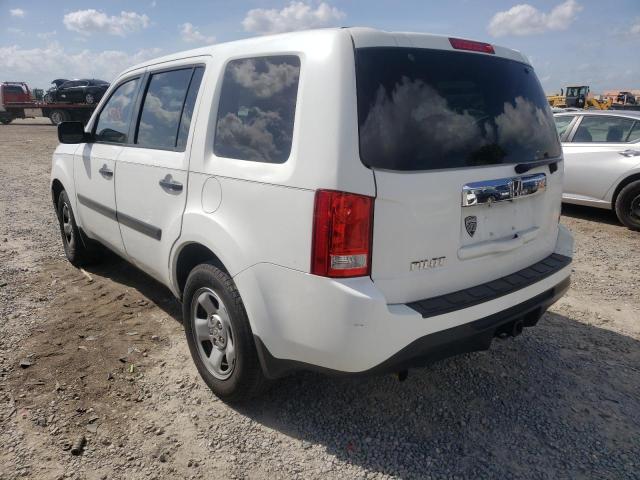 Photo 3 from auction – 2015 HONDA PILOT LX with VIN 5FNYF3H29FB023666