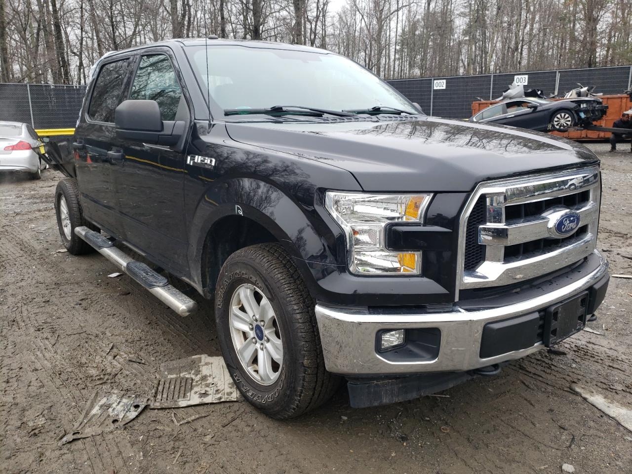 FORD F150 SUPER 2017 مع رقم تعريف المركبة 1FTEW1E86HFA87386 - صورة من المزاد