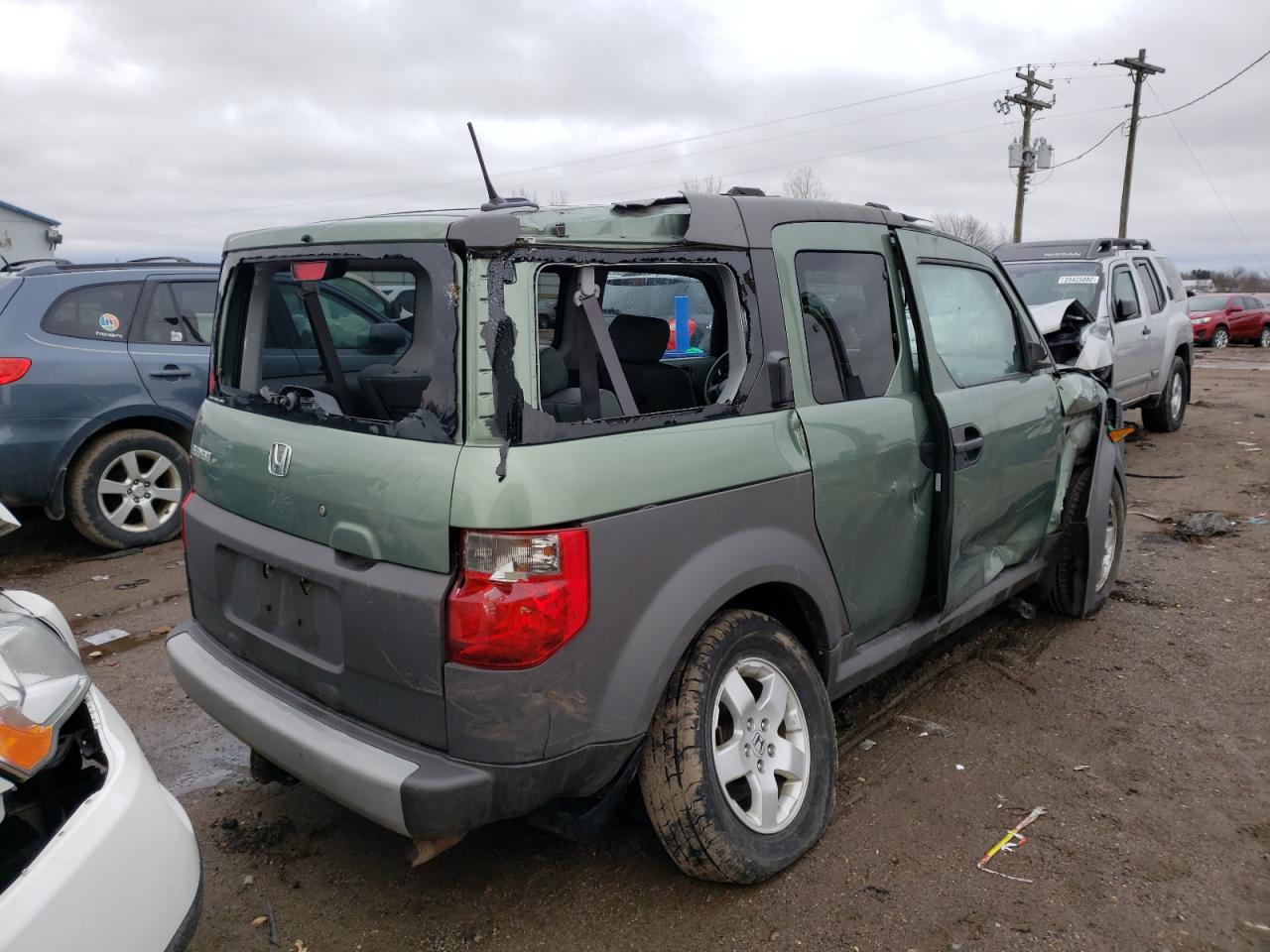Photo 4 from auction – 2005 HONDA ELEMENT EX with VIN 5J6YH27635L025136