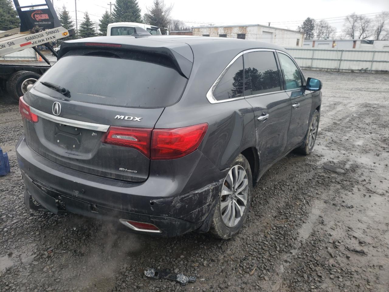 Photo 4 from auction – 2014 ACURA MDX TECHNO with VIN 5FRYD4H40EB039832