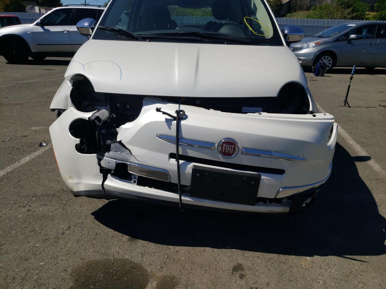 Photo 9 from auction – 2016 FIAT 500 LOUNGE with VIN 3C3CFFCR3GT134687