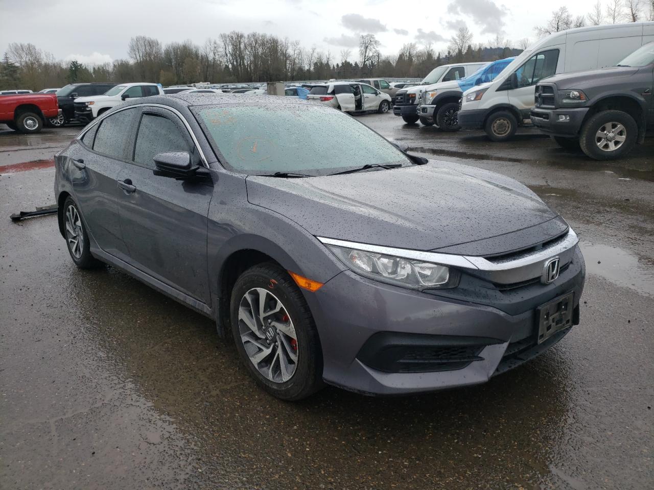 HONDA CIVIC EX 2017 with VIN 2HGFC2F76HH521847 - Photo from auction