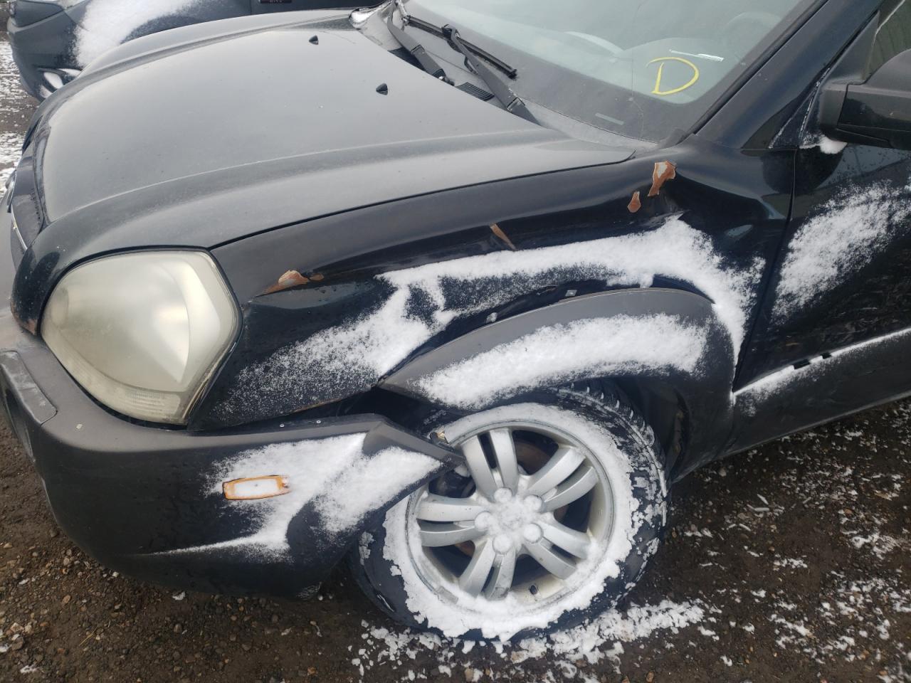 Photo 9 from auction – 2006 HYUNDAI TUCSON GL with VIN KM8JM72D06U340604