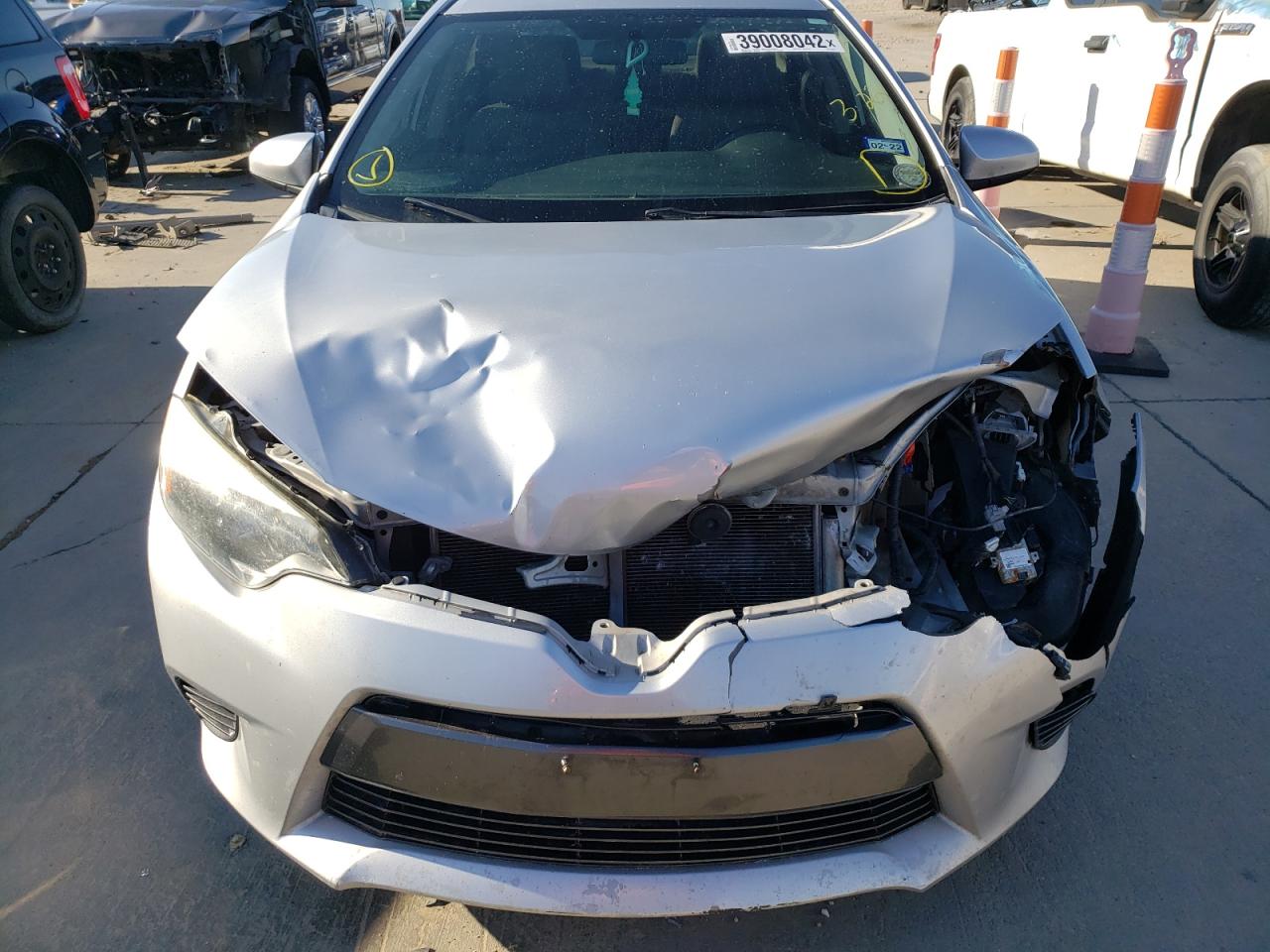 Photo 9 from auction – 2015 TOYOTA COROLLA L with VIN 2T1BURHE1FC281077