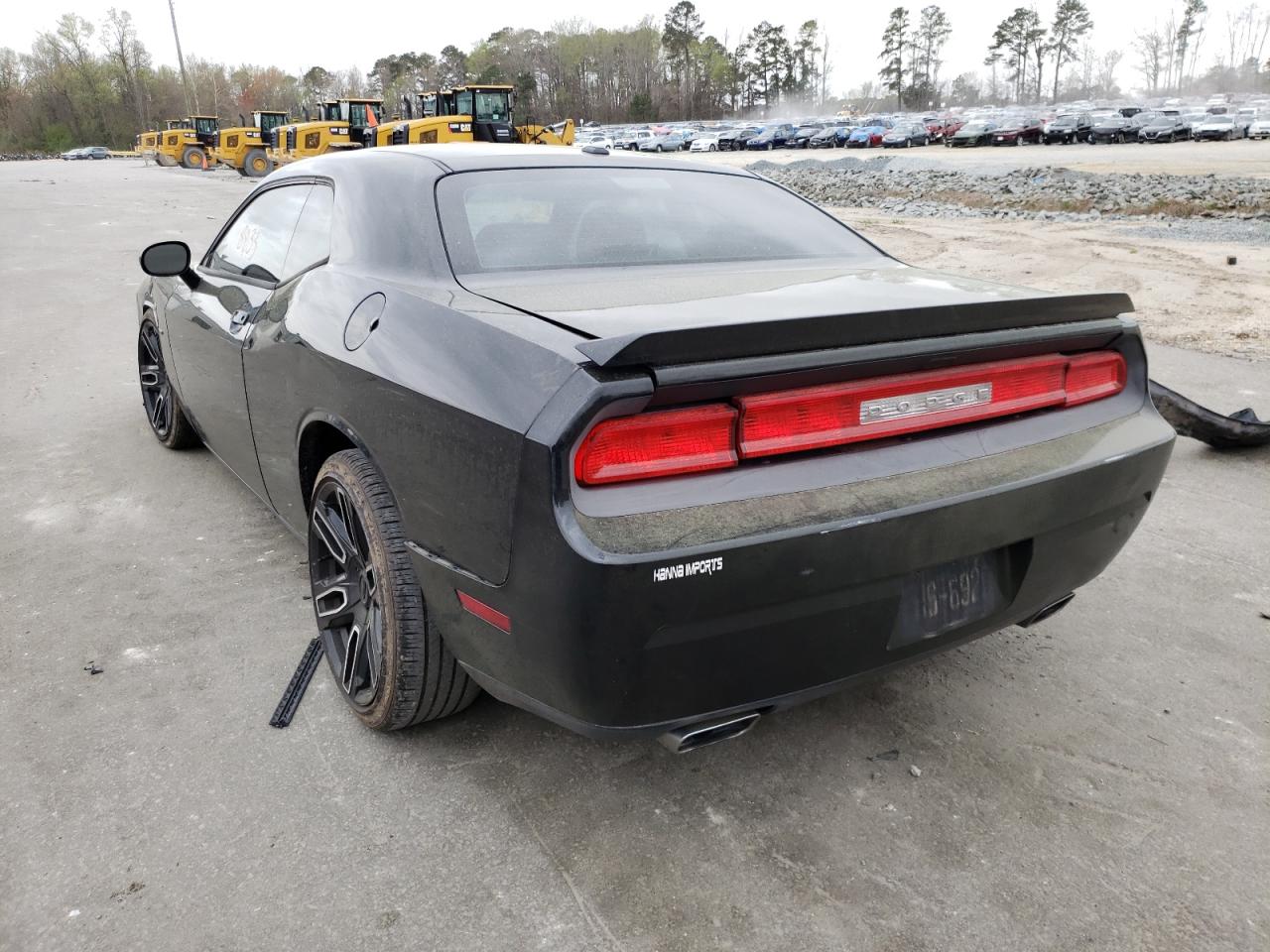 Photo 3 from auction – 2013 DODGE CHALLENGER with VIN 2C3CDYBTXDH599809
