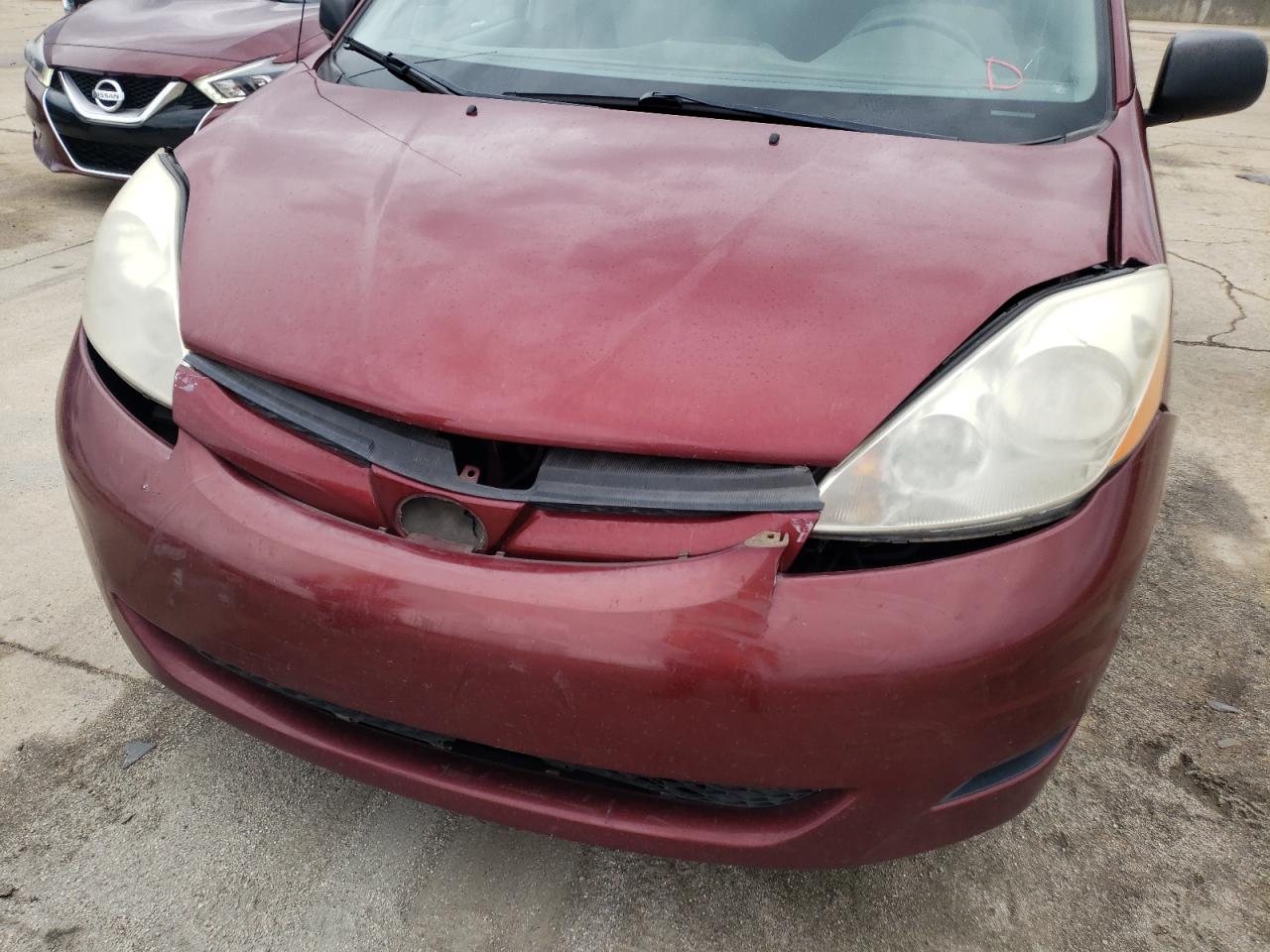 Photo 9 from auction – 2007 TOYOTA SIENNA CE with VIN 5TDZK23C67S005598