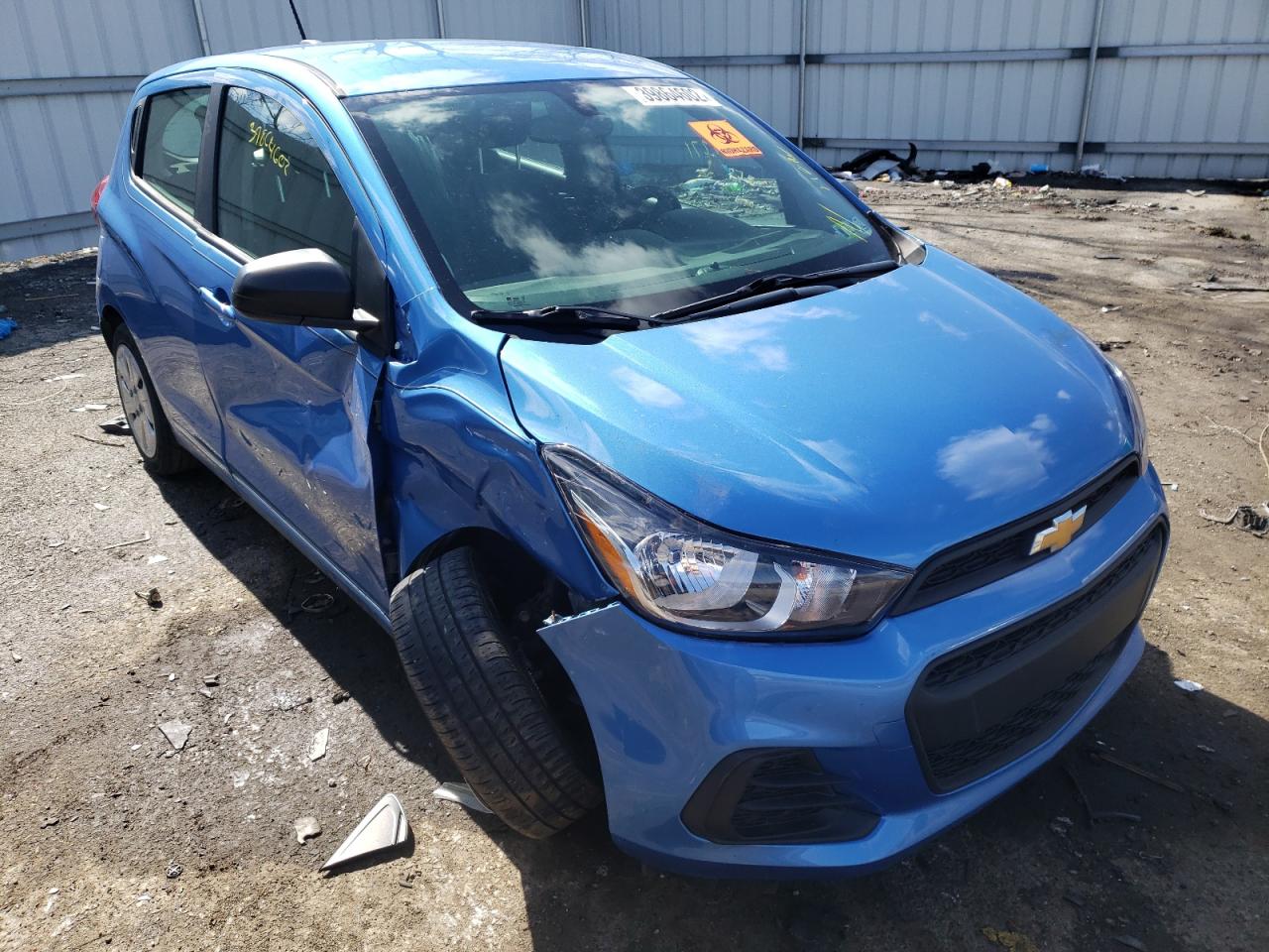 CHEVROLET SPARK LS 2018 with VIN KL8CB6SA3JC471746 - Photo from auction