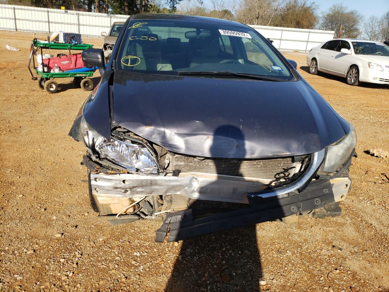Photo 9 from auction – 2014 HONDA CIVIC EX with VIN 19XFB2F8XEE071394