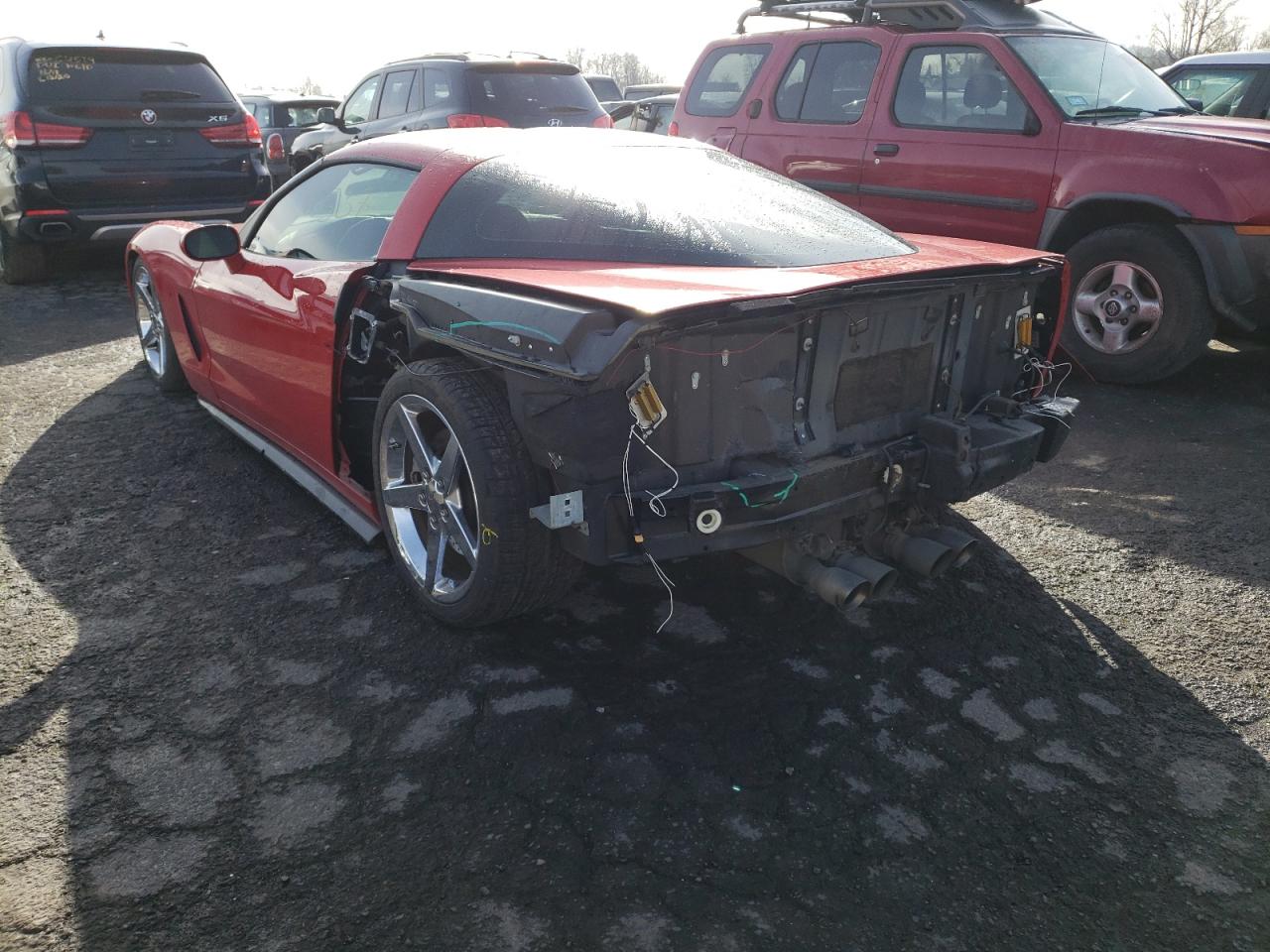 Photo 3 from auction – 2008 CHEVROLET CORVETTE with VIN 1G1YY26W985119353