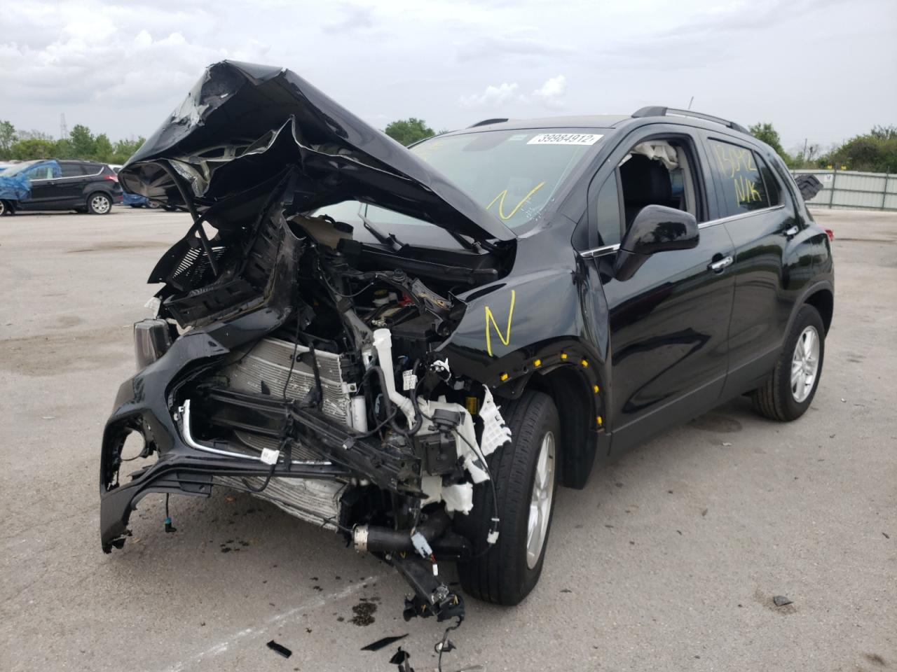 Photo 2 from auction – 2020 CHEVROLET TRAX 1LT with VIN KL7CJLSB2LB073984