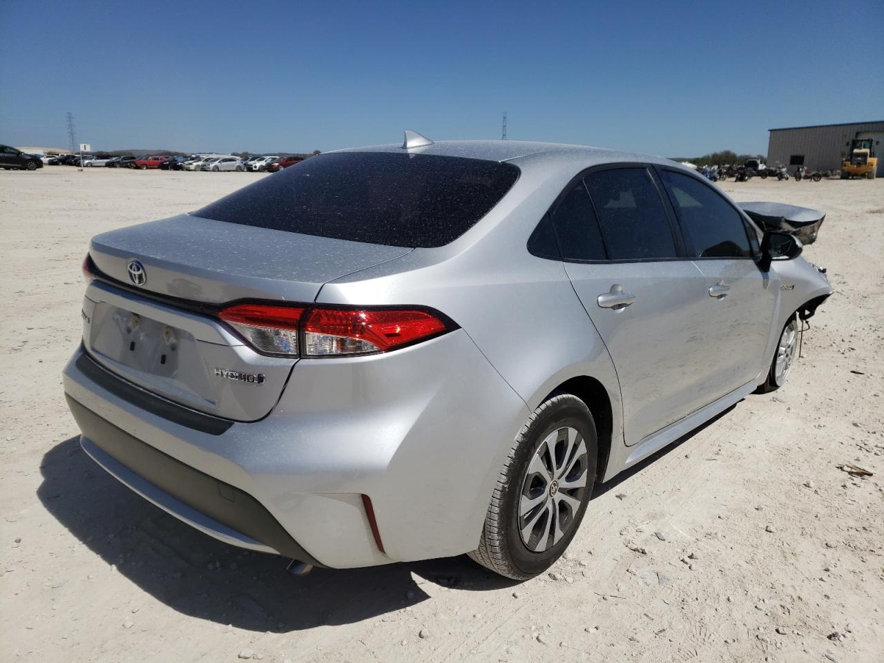 Photo 4 from auction – 2021 TOYOTA COROLLA LE with VIN JTDEAMDE8MJ013174
