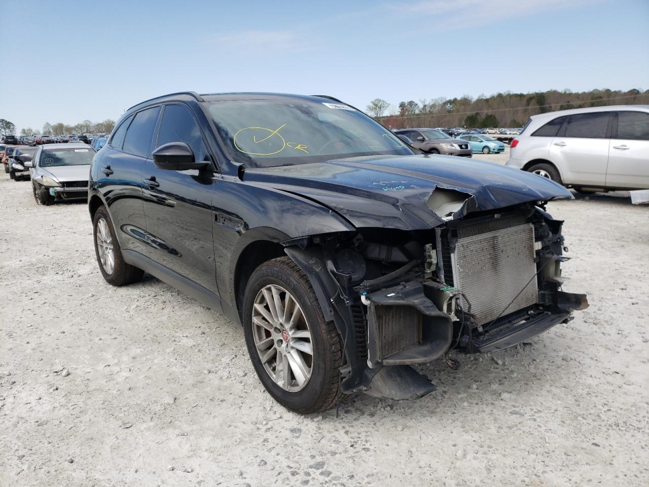 JAGUAR F-PACE PRE 2018 with VIN SADCJ2GXXJA329328 - Photo from auction