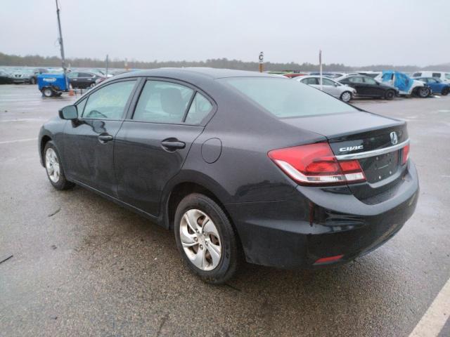Photo 3 from auction – 2014 HONDA CIVIC LX with VIN 19XFB2F55EE223958