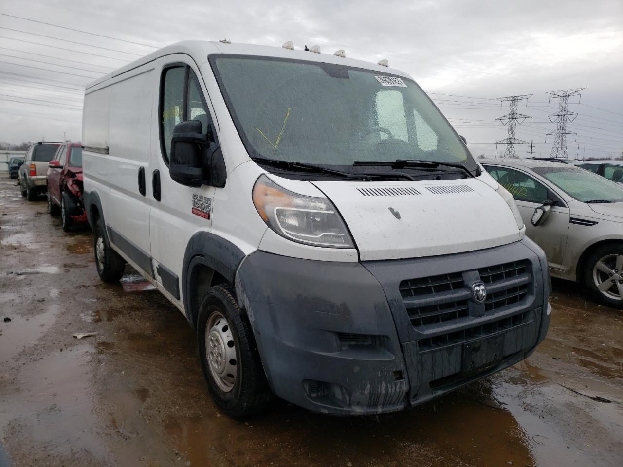 RAM PROMASTER 2017 with VIN 3C6TRVAG3HE532199 - Photo from auction