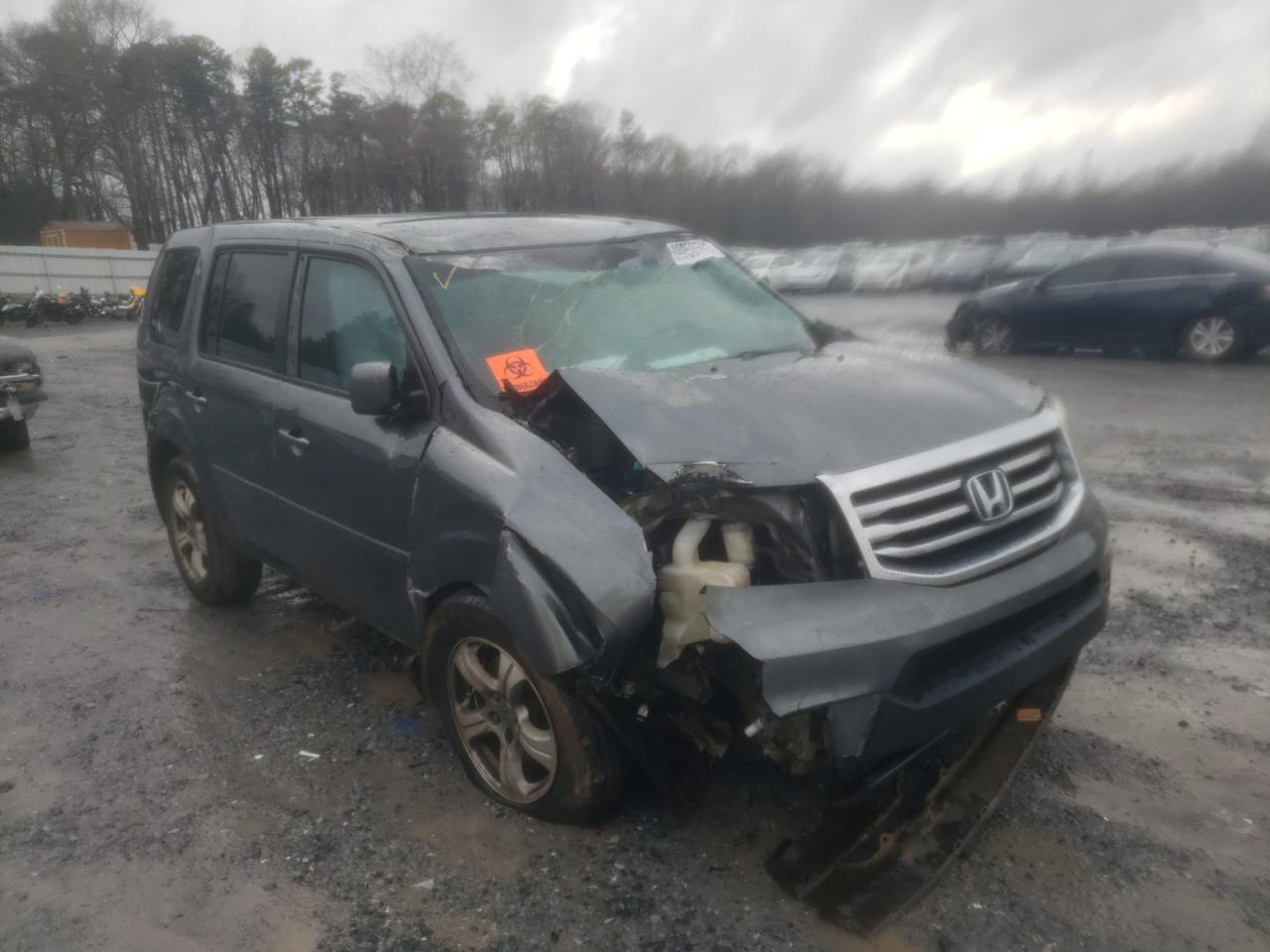 Zdjęcie 1 z aukcji – 2012 HONDA PILOT EXL z VIN 5FNYF4H59CB041984