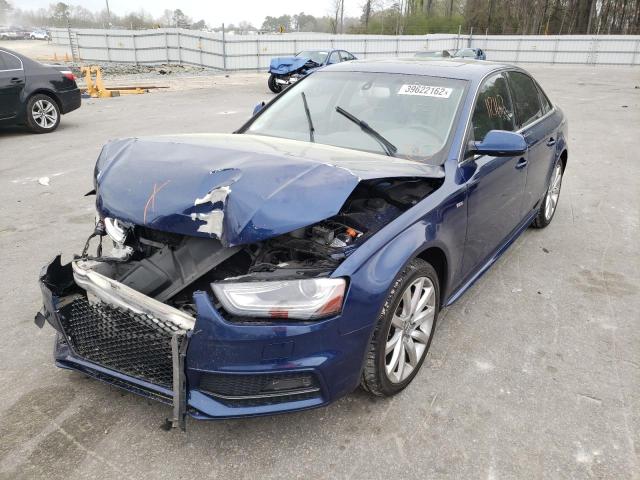 Photo 2 from auction – 2014 AUDI A4 PREMIUM with VIN WAUAFAFL6EN001431