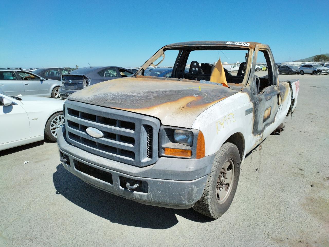 Photo 2 from auction – 2007 FORD F250 SUPER with VIN 1FTNF20547EB21087