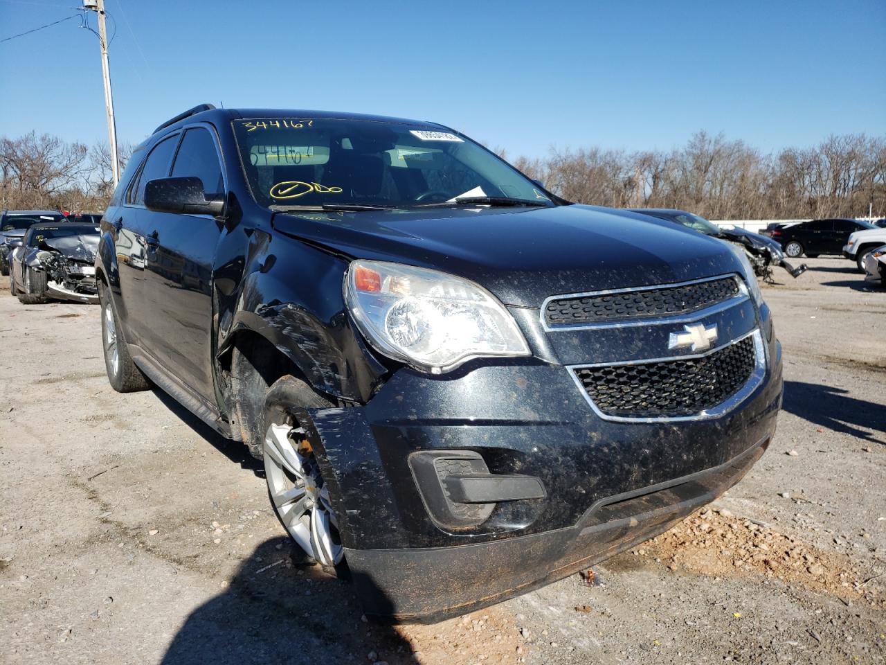 CHEVROLET EQUINOX LT 2012 with VIN 2GNALDEK0C6344167 - Photo from auction