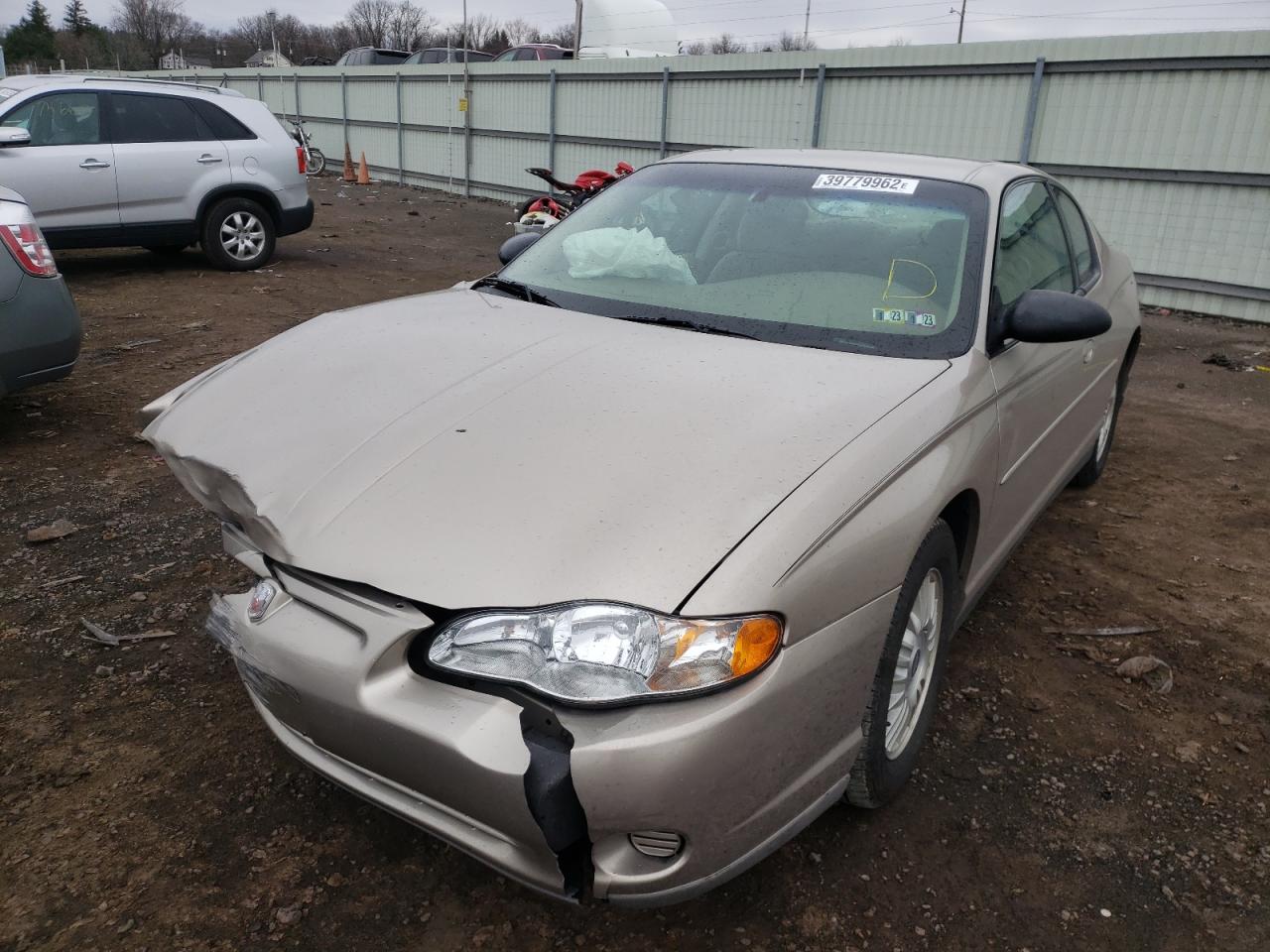 Photo 2 from auction – 2002 CHEVROLET MONTE CARL with VIN 2G1WW12E829369813