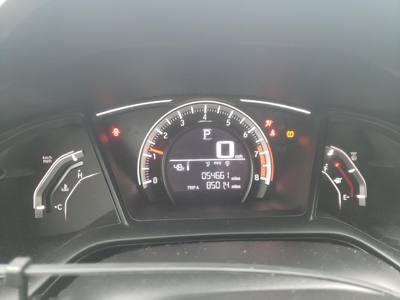 Photo 8 from auction – 2017 HONDA CIVIC LX with VIN 19XFC2F55HE213562