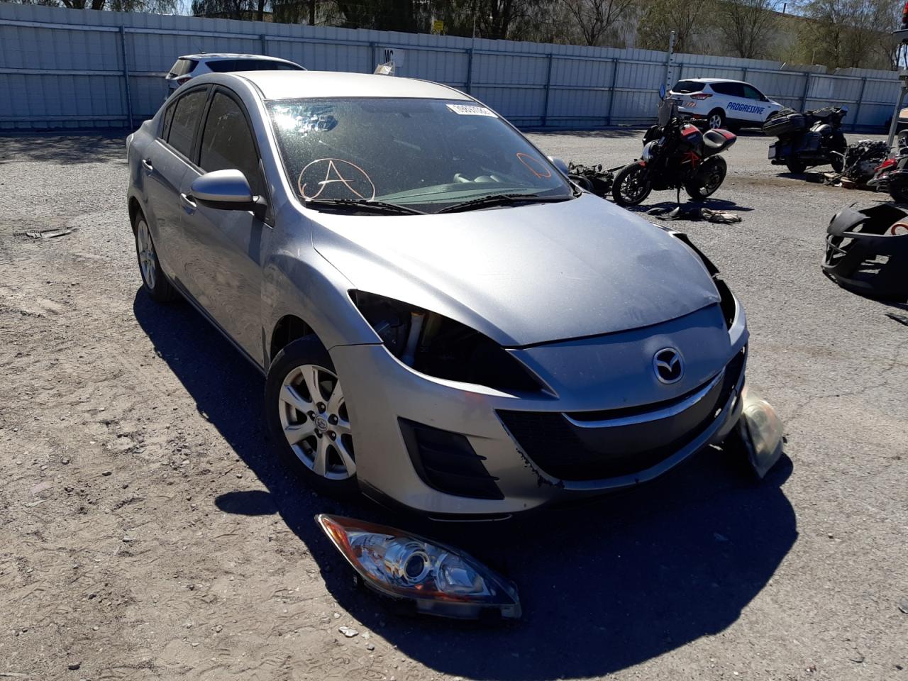 Photo 1 from auction – 2010 MAZDA 3 I with VIN JM1BL1SF6A1216874