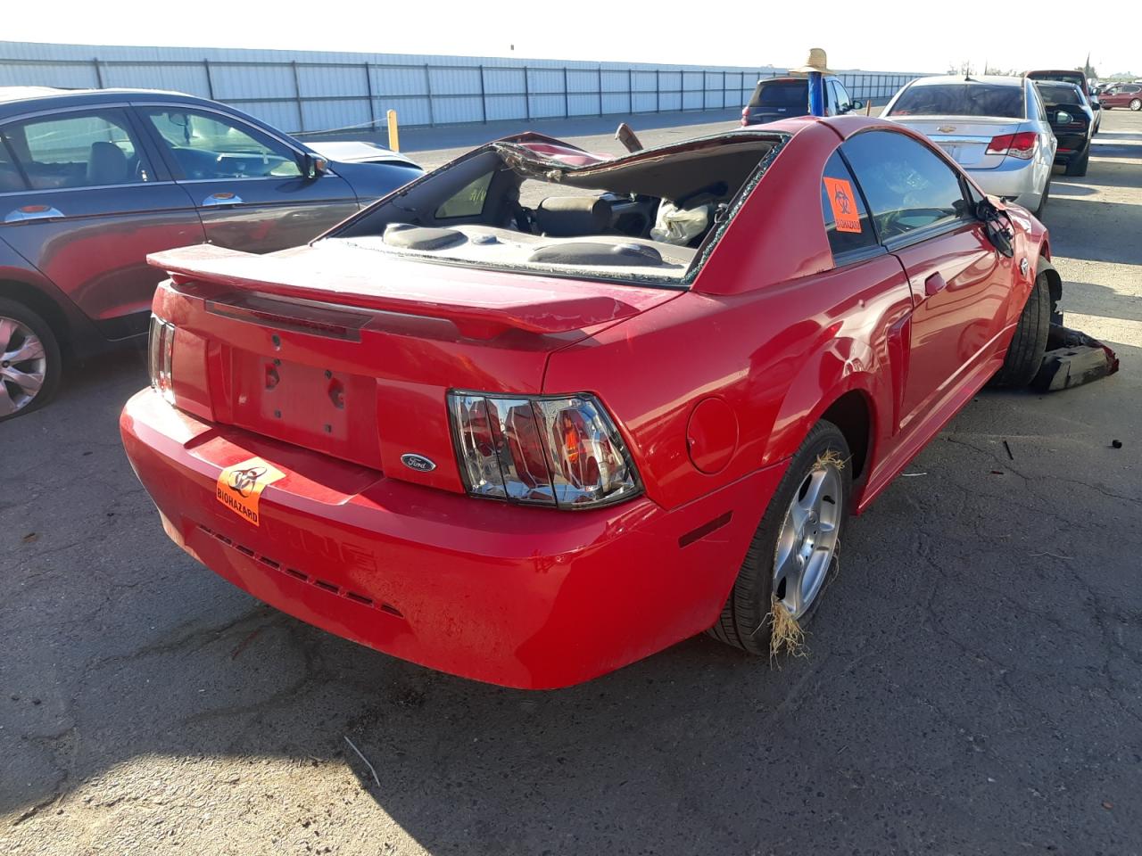 Photo 4 from auction – 2004 FORD MUSTANG with VIN 1FAFP40494F117245