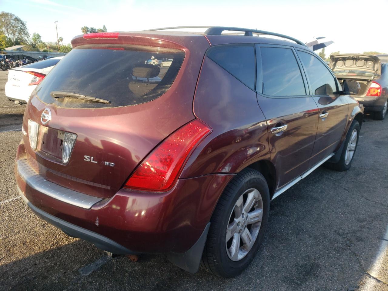 Photo 4 from auction – 2006 NISSAN MURANO SL with VIN JN8AZ08W16W542009