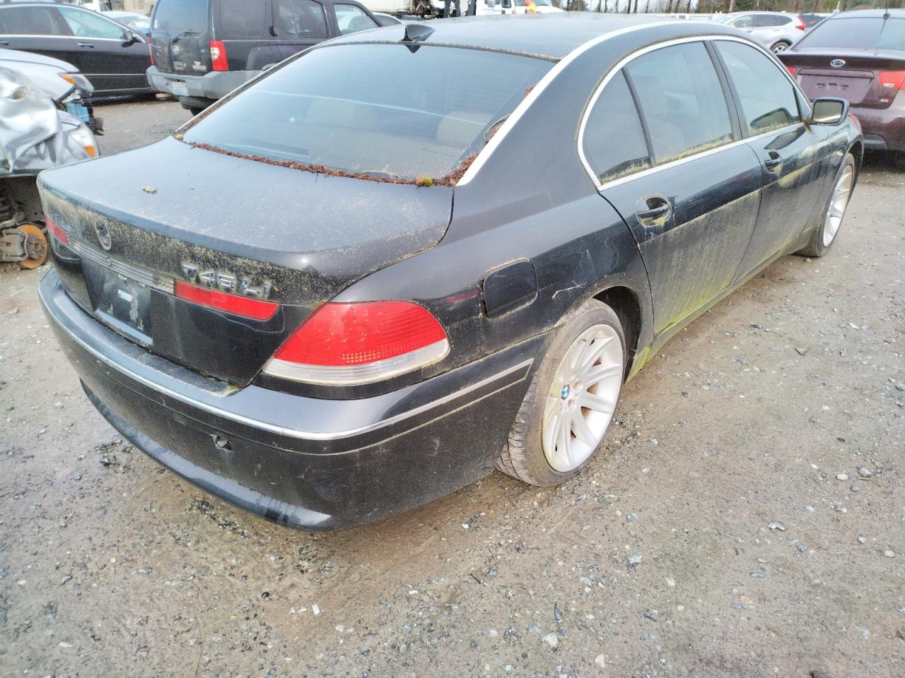 Photo 4 from auction – 2002 BMW 745 LI with VIN WBAGN63462DR00511