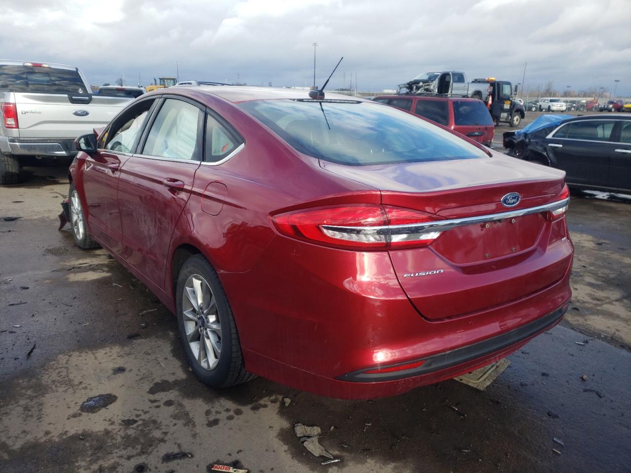 Photo 3 from auction – 2017 FORD FUSION SE with VIN 3FA6P0H72HR185855