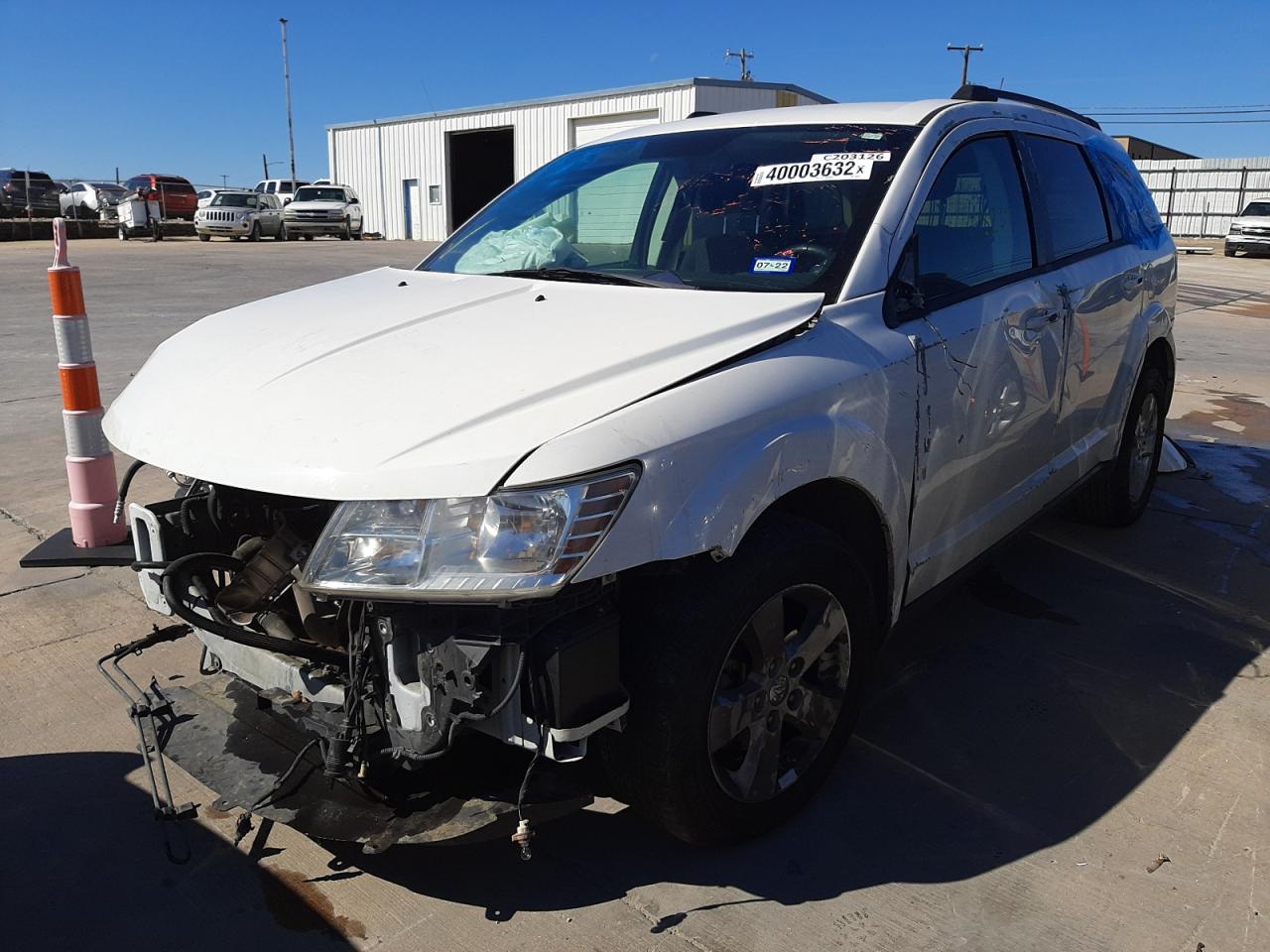 Photo 2 from auction – 2010 DODGE JOURNEY SX with VIN 3D4PG5FV2AT206017