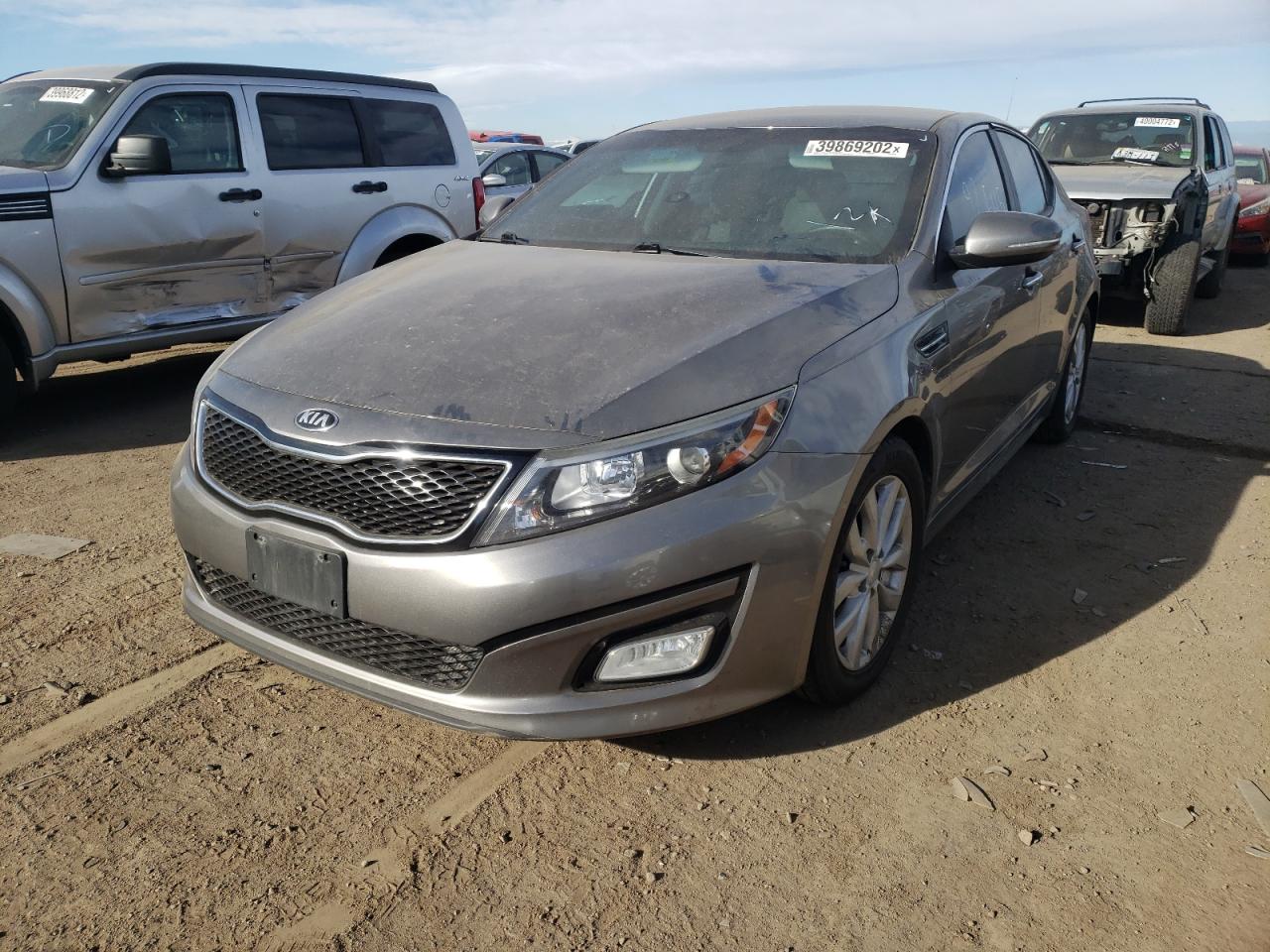 Photo 2 from auction – 2014 KIA OPTIMA LX with VIN 5XXGM4A76EG329720