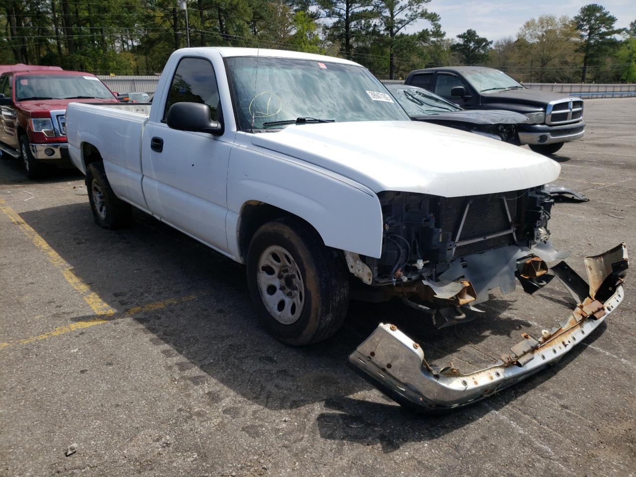CHEVROLET silverado 2007 with VIN 3GCEC14X27G256821 - Photo from auction