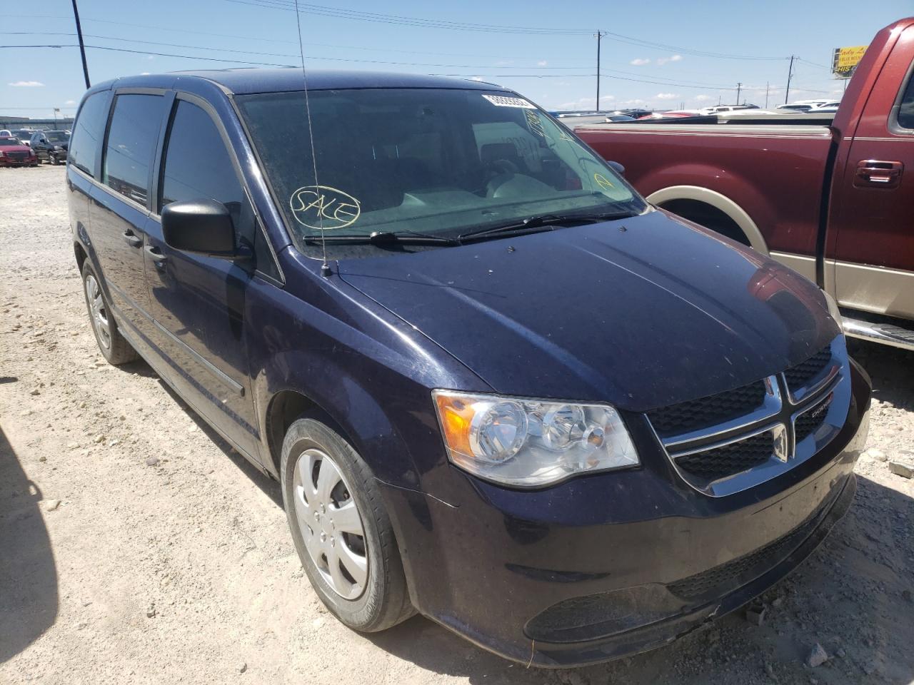 DODGE GRAND CARA 2014 with VIN 2C4RDGBG4ER473069 - Photo from auction